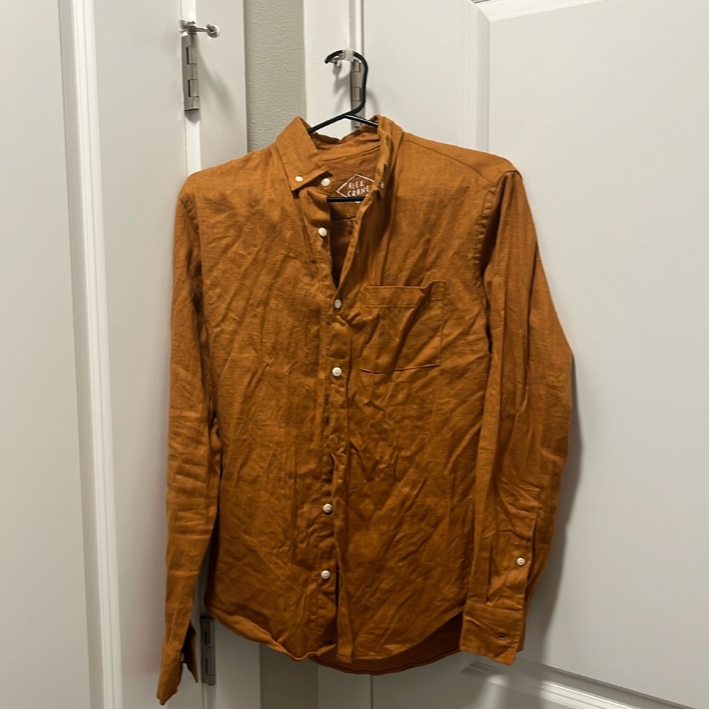 Alex Crane linen shirt Sz S